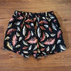 Feather shorts from Syracuse Boutique store